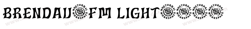 Brendav2FM Light字体转换